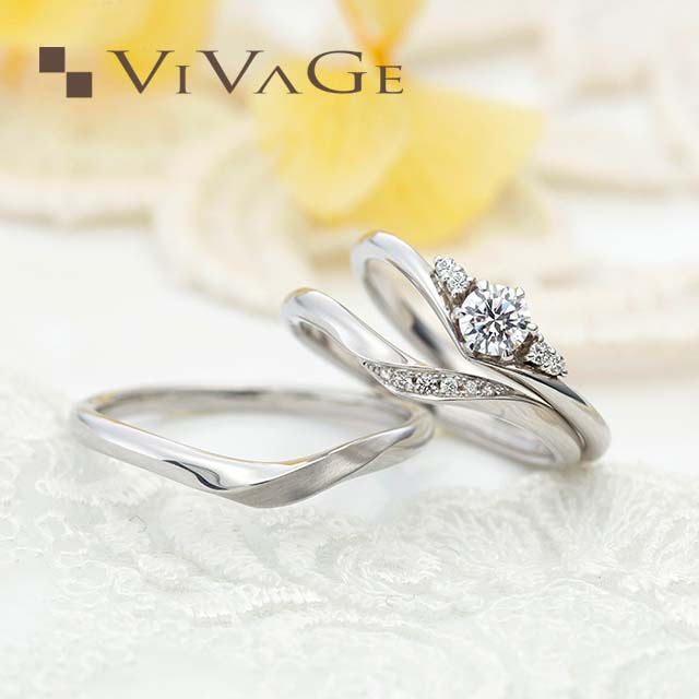 ブランド紹介】VIVAGE・華奢見えする、愛らしいデザインの婚約指輪