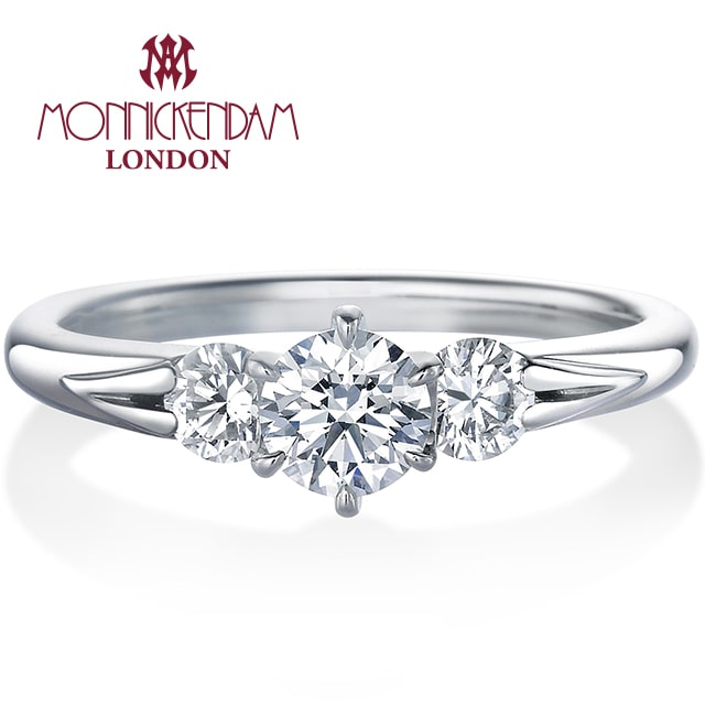 【専用出品】モニッケンダム　結婚指輪　プラチナ　ダイヤモンド　マリッジリング モニッケンダム】10EN08｜婚約指輪・結婚指輪の専門店 タケウチブライダル