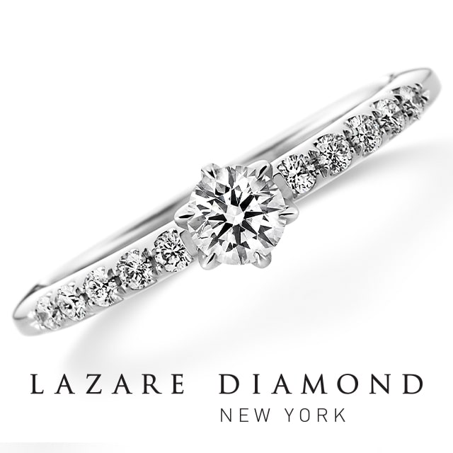 ラザールダイヤモンド】LD386PRD｜婚約指輪・結婚指輪の専門店